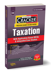 Taxmann Cracker - Taxation Book for CA Inter by K.M. Bansal, Sanjay Kumar Bansal